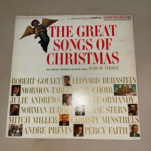 The Great Songs of Christmas Vinyl Album